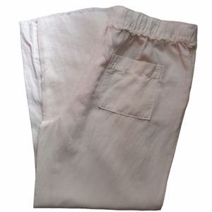LOFT Pants Linen Blend M